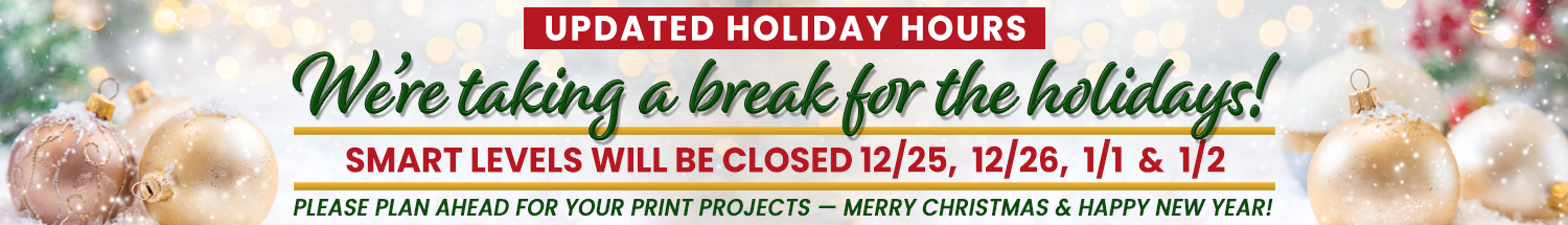 Smartlevels - Holiday 2025